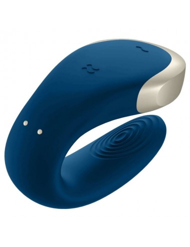 VIBRATORE SATISFYER DOUBLE LOVE LUXURY PARTNER - BLU