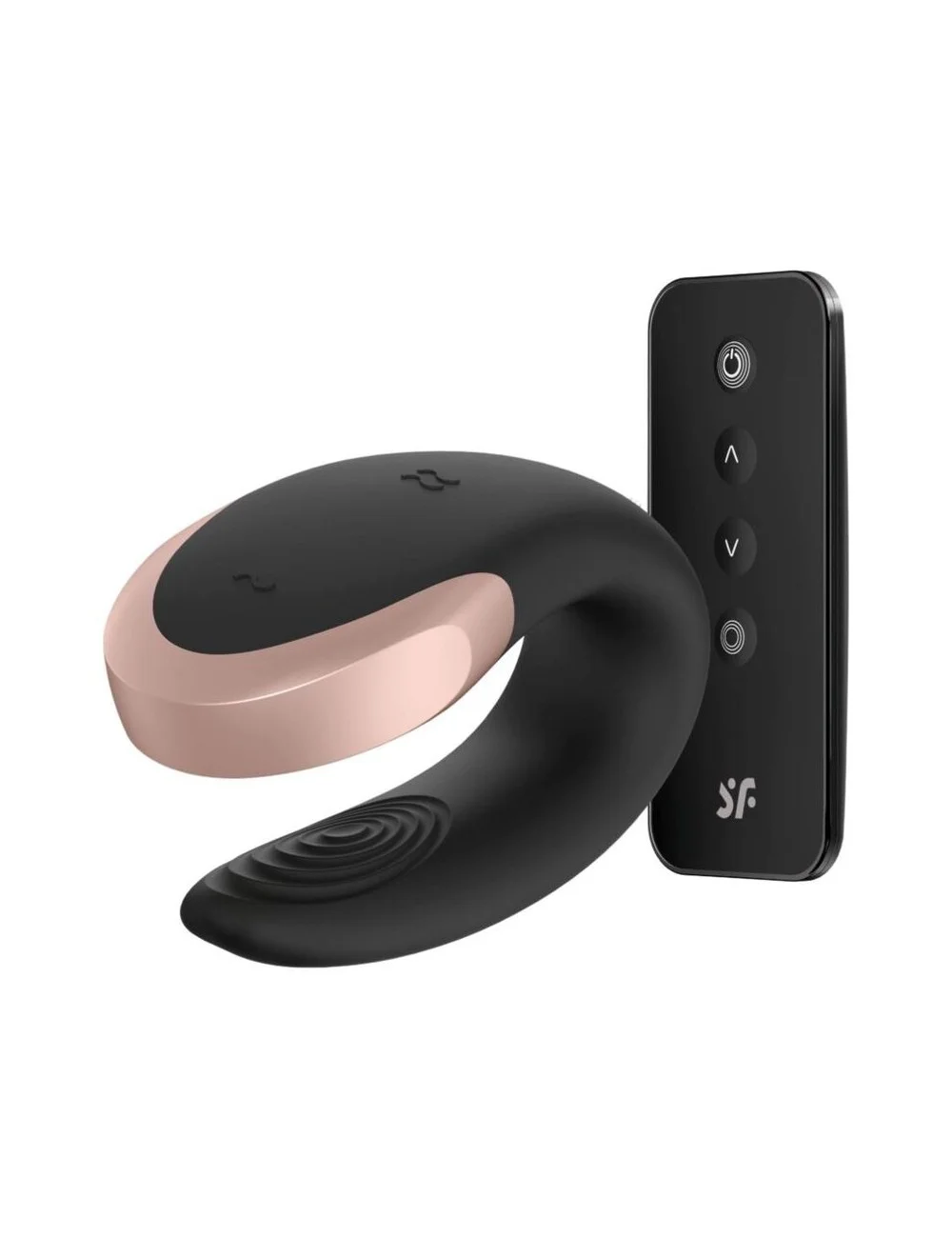 VIBRATORE SATISFYER DOUBLE LOVE LUXURY PARTNER - NERO VIBRATORE SATISFYER DOUBLE LOVE LUXURY PARTNER - NERO