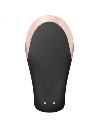 VIBRATORE SATISFYER DOUBLE LOVE LUXURY PARTNER - NERO