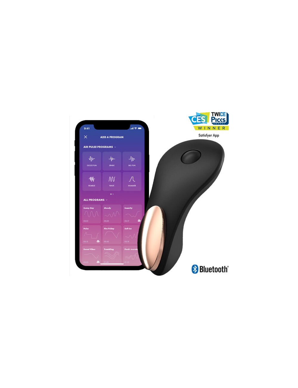SATISFYER PICCOLO SEGRETO PANTY VIBRATORE SATISFYER PICCOLO SEGRETO PANTY VIBRATORE