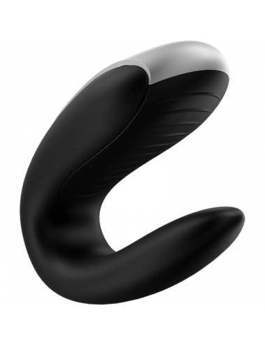 VIBRATORE SATISFYER DOPPIO DIVERTIMENTO PARTNER - NERO
