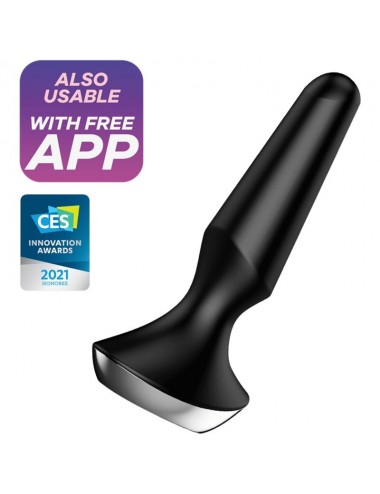 VIBRATORE SODDISFACENTE PLUG ILICIOUS 2 PLUG - NERO