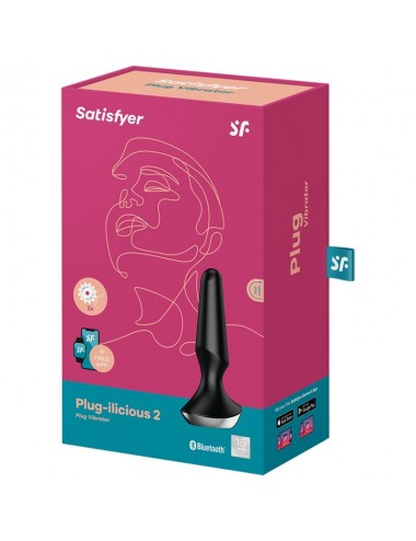 VIBRATORE SODDISFACENTE PLUG ILICIOUS 2 PLUG - NERO