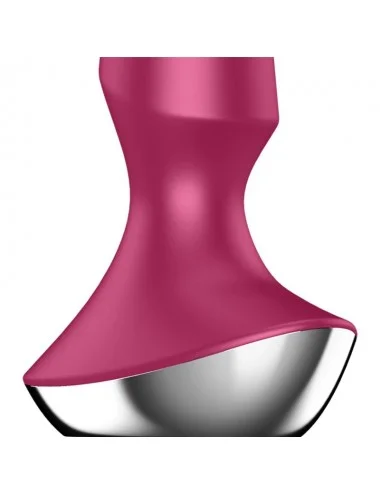 VIBRATORE SODDISFACENTE PLUG ILICIOUS 2 PLUG - BERRY