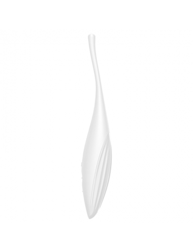 SATISFYER TWIRLING JOY CLIT PUNTA STIMOLANTE - BIANCO