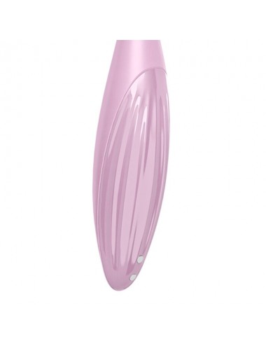 SATISFYER TWIRLING JOY CLIT TIP STIMOLANTE - ROSA