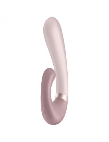 SATISFYER HEAT WAVE VIBRATOR APP - PINK