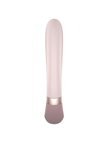 SATISFYER HEAT WAVE VIBRATOR APP - PINK