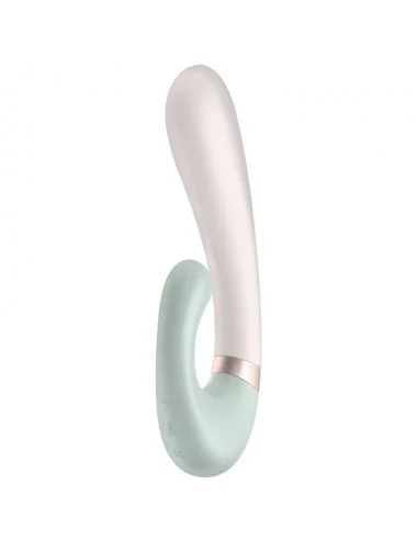SATISFYER HEAT WAVE VIBRATOR APP - WHITE