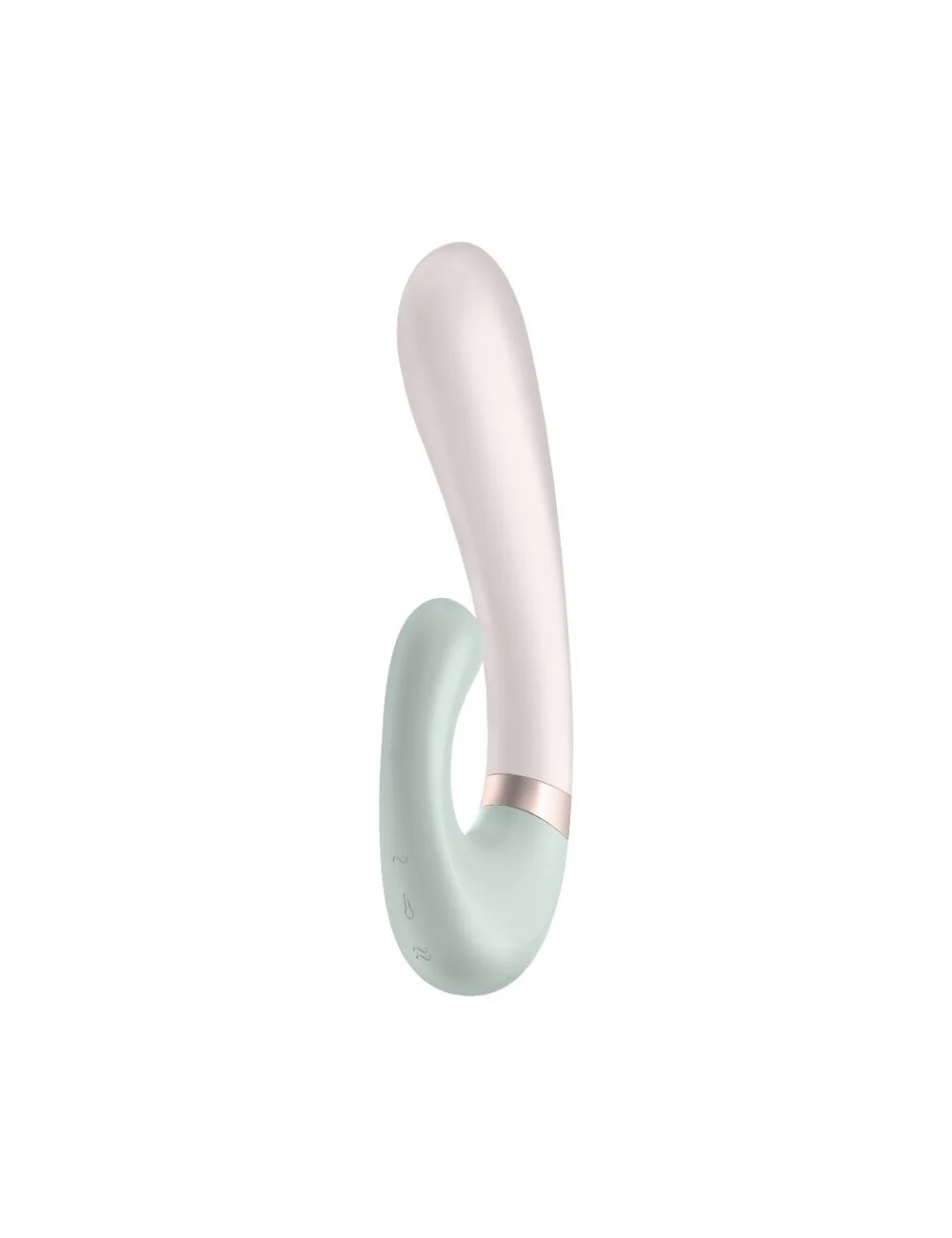 SATISFYER HEAT WAVE VIBRATOR APP - WHITE SATISFYER HEAT WAVE VIBRATOR APP - WHITE