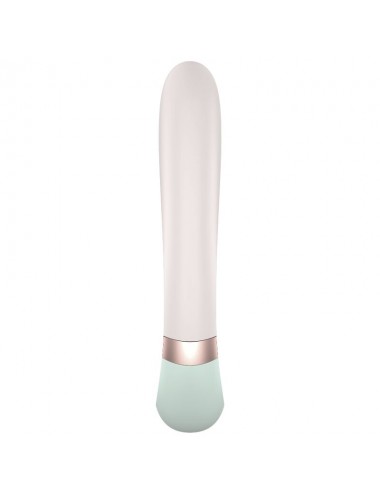 SATISFYER HEAT WAVE VIBRATOR APP - WHITE
