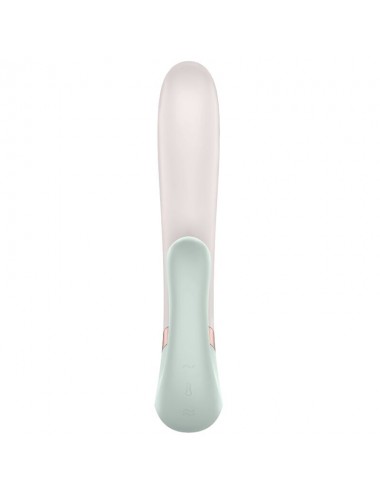 SATISFYER HEAT WAVE VIBRATOR APP - WHITE
