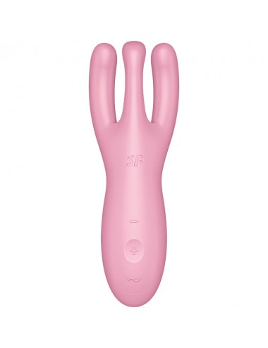 SATISFYER THREESOME 4 VIBRATOR APP - PINK