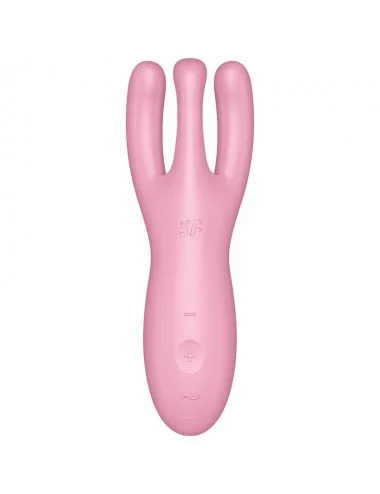 SATISFYER THREESOME 4 VIBRATOR APP - PINK