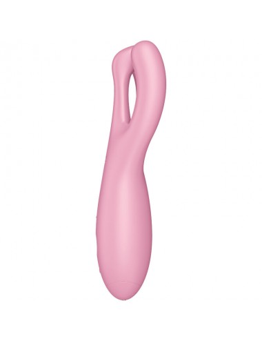 SATISFYER THREESOME 4 VIBRATOR APP - PINK