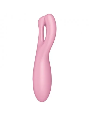 SATISFYER THREESOME 4 VIBRATOR APP - PINK