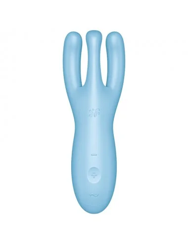 SATISFYER THREESOME 4 VIBRATOR APP - BLUE