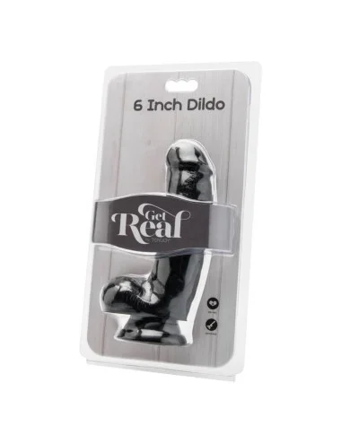 GET REAL - DILDO 12 CM CON PALLINE NERE