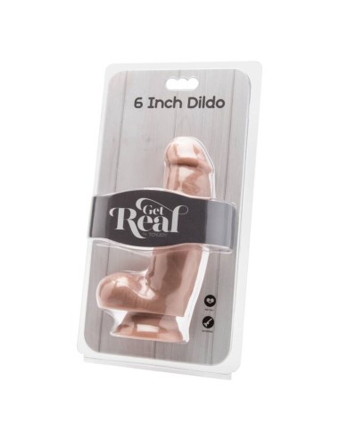 GET REAL - DILDO 12 CM CON PELLE DI PELLE