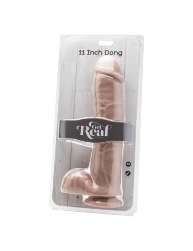 GET REAL - DILDO 28 CM CON PELLE DI PELLE