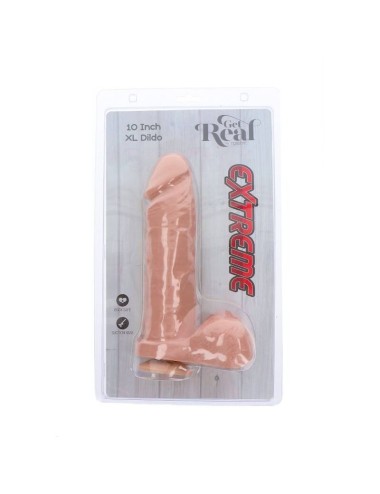 GET REAL - EXTREME XL DILDO 25,5 CM PELLE