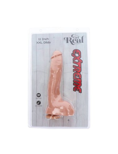 DIVENTA REALE - EXTREME XXL DILDO 28 CM PELLE