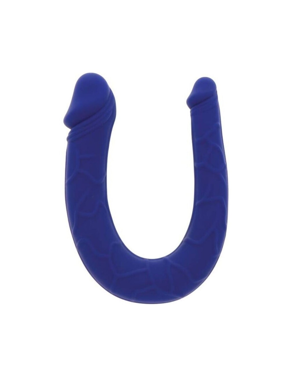 OTTIENI REALE - MINI DOPPIO DONG REALISTICO BLU OTTIENI REALE - MINI DOPPIO DONG REALISTICO BLU