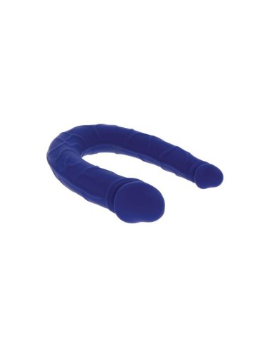 OTTIENI REALE - MINI DOPPIO DONG REALISTICO BLU