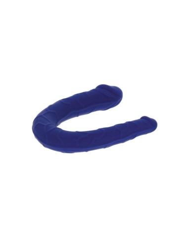 OTTIENI REALE - MINI DOPPIO DONG REALISTICO BLU