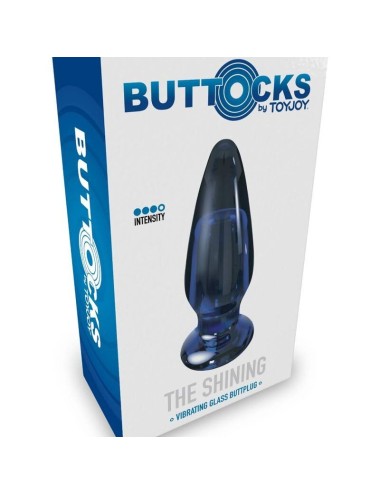BUTTOCKS  IL BUTTPLUG DI VETRO BRILLANTE