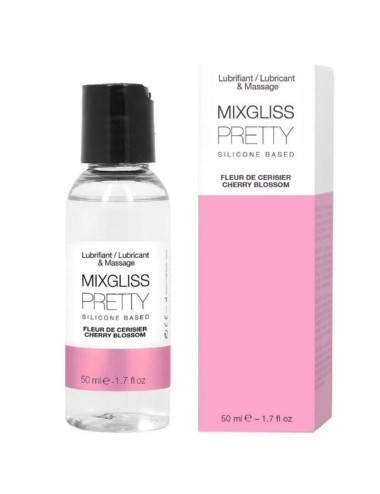 MIXGLIS PRETTY SILICONE LUBRIFICANTE FIORI DI CILIEGIO 50 ML