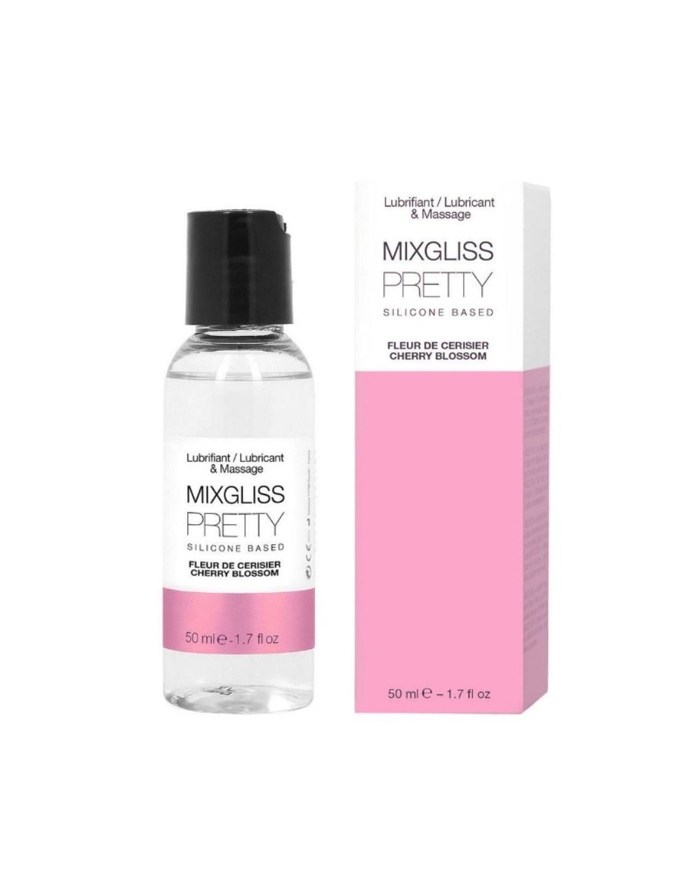 MIXGLIS PRETTY SILICONE LUBRIFICANTE FIORI DI CILIEGIO 50 ML