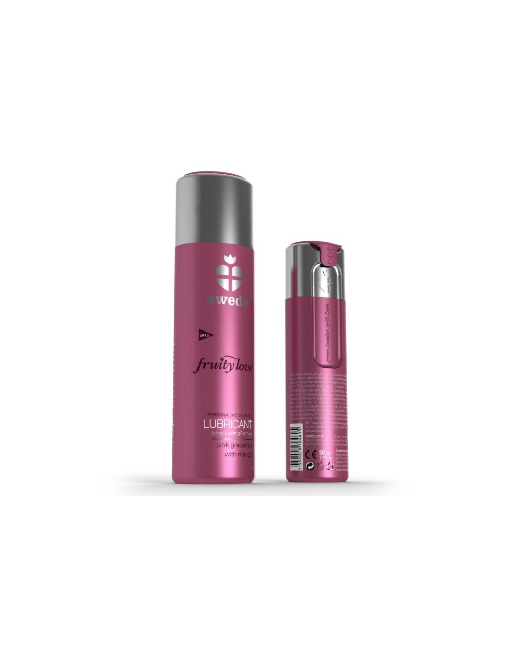 SWEDE FRUITY LOVE LUBRIFICANTE POMPELMO ROSA CON MANGO 50 ML