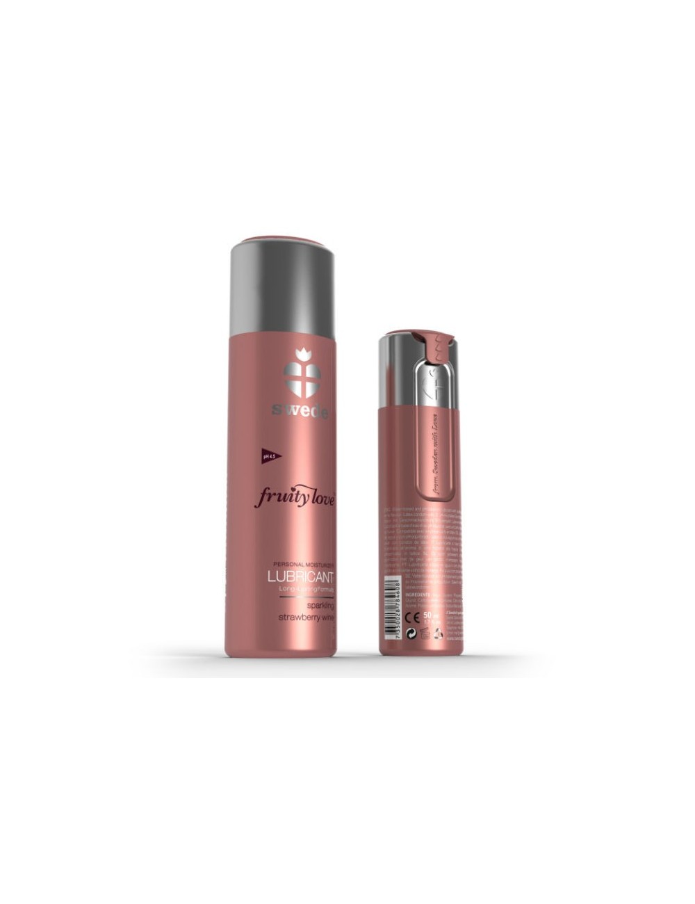 SWEDE - FRUITY LOVE LUBRIFICANTE FRAGOLA FRAGOLA VINO 50 ML SWEDE - FRUITY LOVE LUBRIFICANTE FRAGOLA FRAGOLA VINO 50 ML