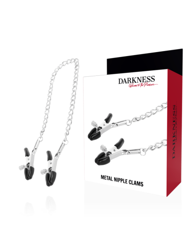MORSETTI NIPPLE REGOLABILI DARKNESS METAL