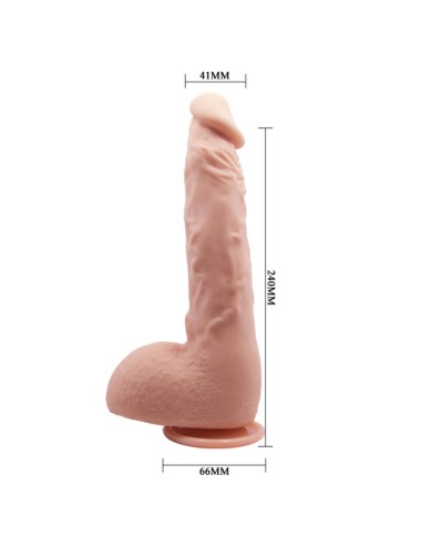 BAILE - DILDO REALISTICO JASON NATURALE 24 CM