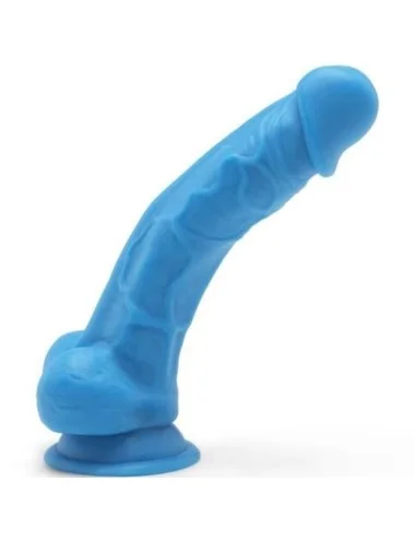 GET REAL - HAPPY DICKS 19 CM CON PALLINE BLU