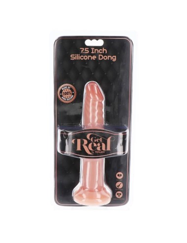 GET REAL - DONG IN SILICONE 19 CM PELLE