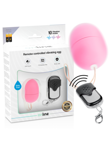 TELECOMANDO ONLINE UOVO VIBRANTE S - ROSA