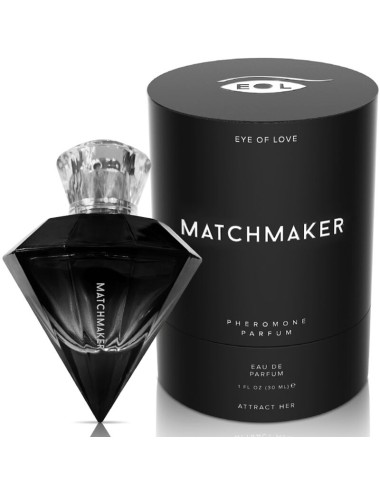 EYE OF LOVE - MATCHMAKER BLACK DIAMOND PROFUMO AI FEROMONI ATTRACT HER 30ML