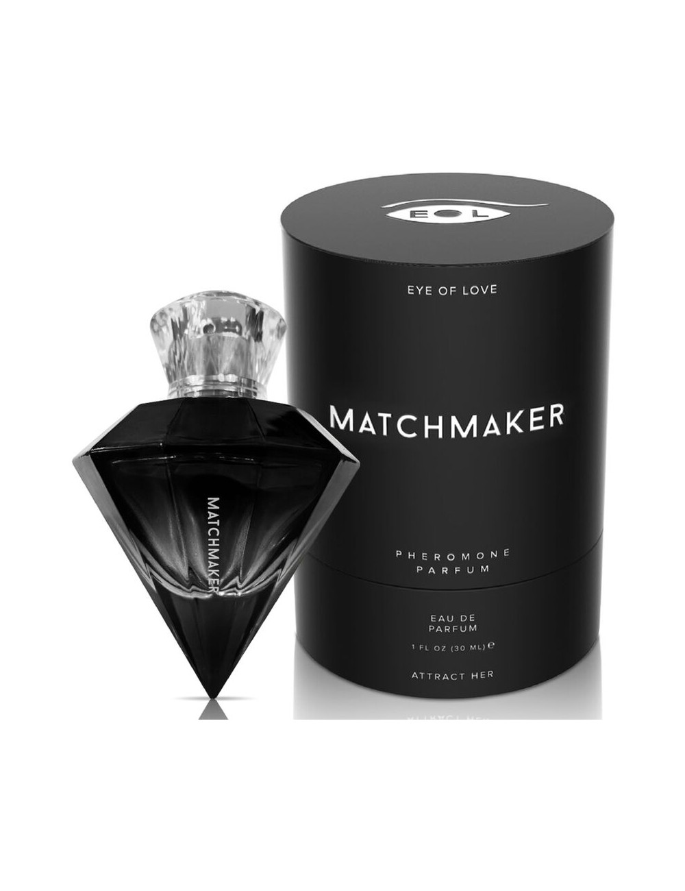 EYE OF LOVE - MATCHMAKER BLACK DIAMOND PROFUMO AI FEROMONI ATTRACT HER 30ML