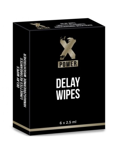 XPOWER SALVIETTE RITARDANTI 6 UNITÀ