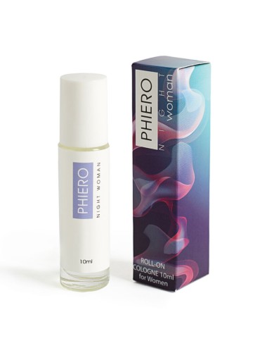 DONNA DI NOTTE DI PHIERO. PROFUMO CON FEROMONI IN FORMATO ROLL-ON PER DONNA