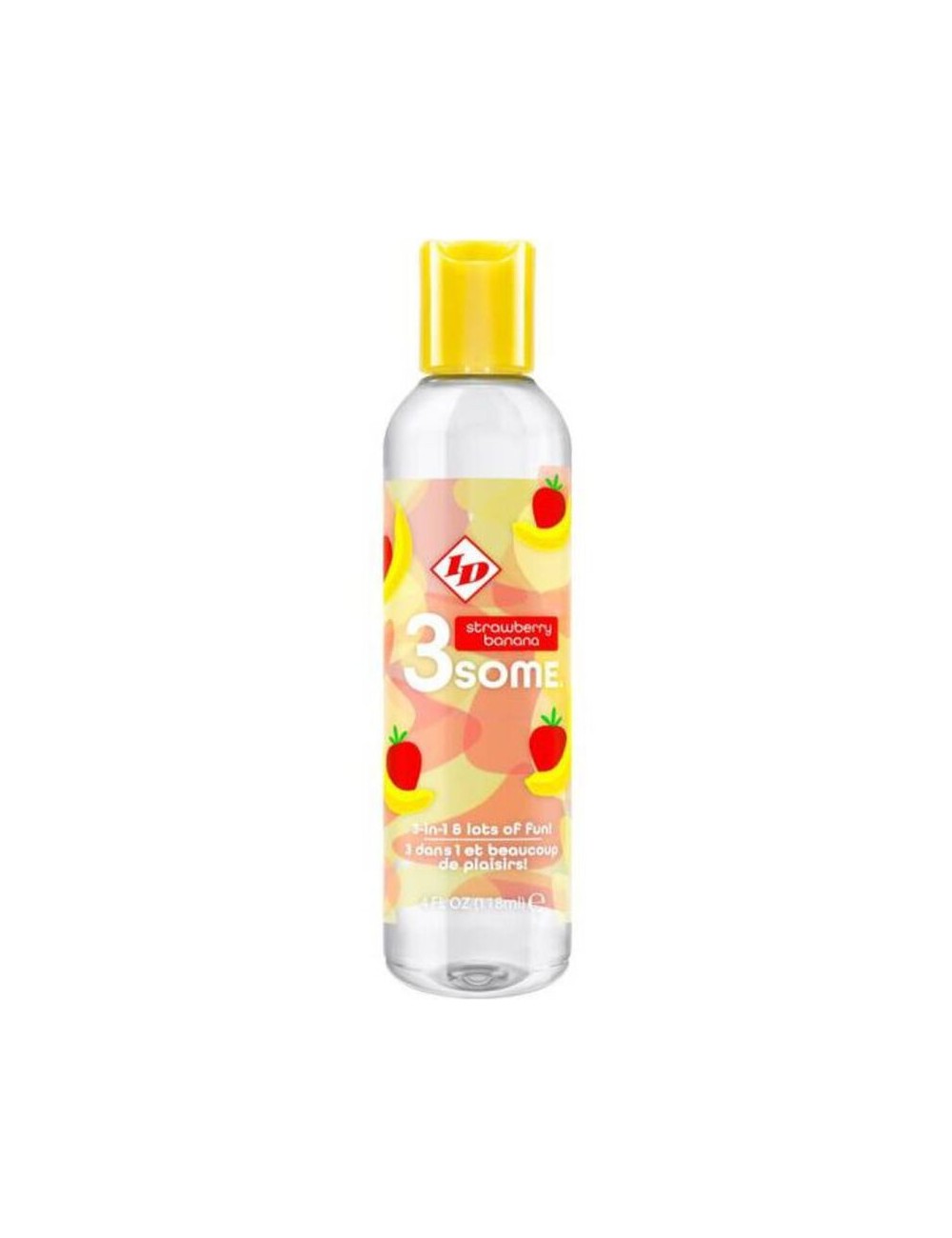ID 3SOME - BOTTIGLIA DI BANANA ALLA FRAGOLA DA 4 FL OZ