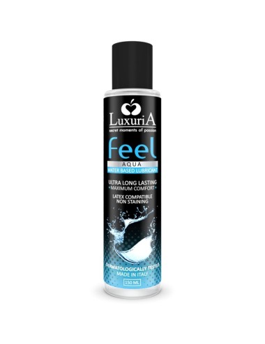 LUXURIA FEEL LUBRIFICANTE ANALE A BASE DI ACQUA 150 ML