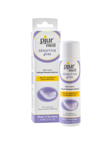 LUBRIFICANTE A BASE ACQUA PJUR MED SENSITIVE GLIDE 100 ML