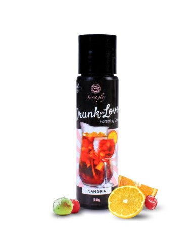 SECRET PLAY LUBRIFICANTE DRUNK IN LOVE SANGRIA 60 ML