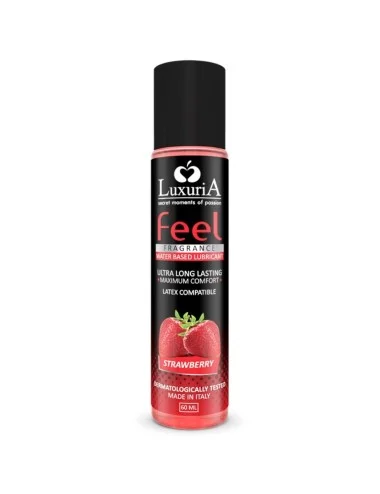 LUXURIA FEEL LUBRIFICANTE ALL'ACQUA FRAGOLA 60 ML