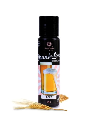 SECRET PLAY LUBRIFICANTE DRUN IN LOVE BEER 60 ML