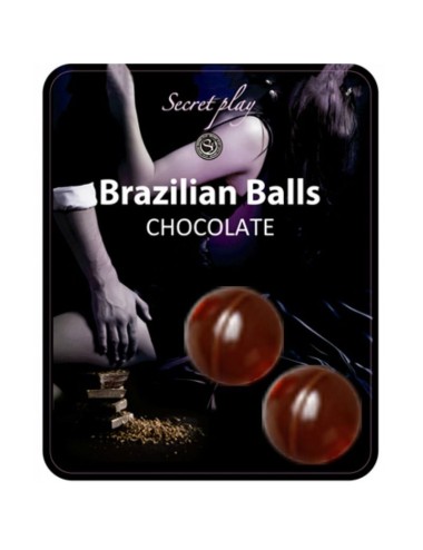 SECRETPLAY 2 PALLINE BRASILIANE CIOCCOLATO